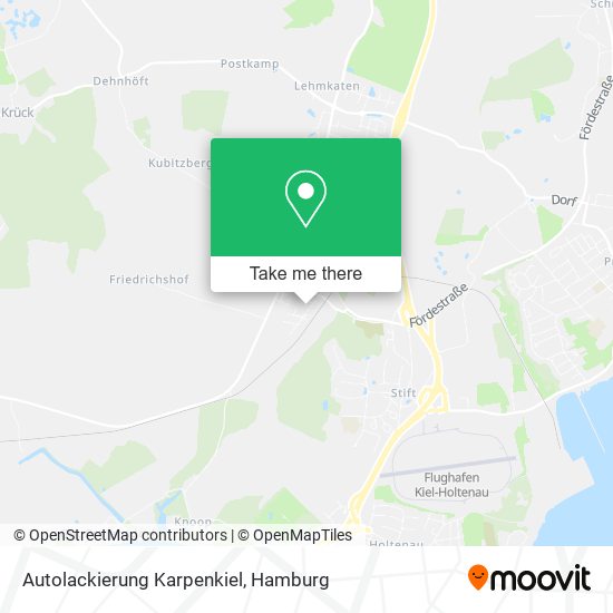 Autolackierung Karpenkiel map