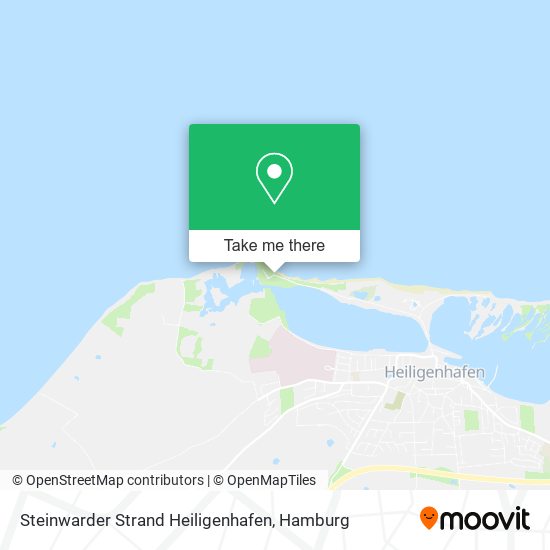 Steinwarder Strand Heiligenhafen map
