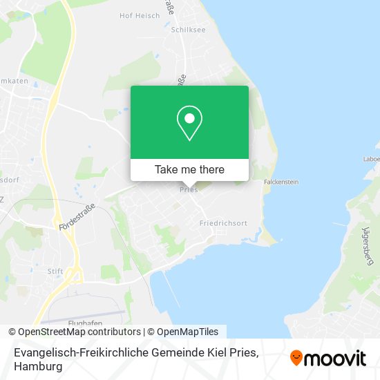 Evangelisch-Freikirchliche Gemeinde Kiel Pries map