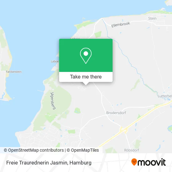 Карта Freie Traurednerin Jasmin