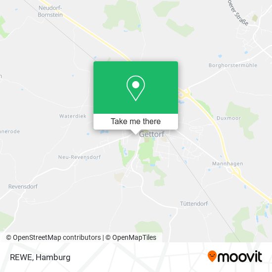 REWE map