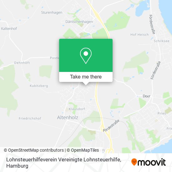 Lohnsteuerhilfeverein Vereinigte Lohnsteuerhilfe map