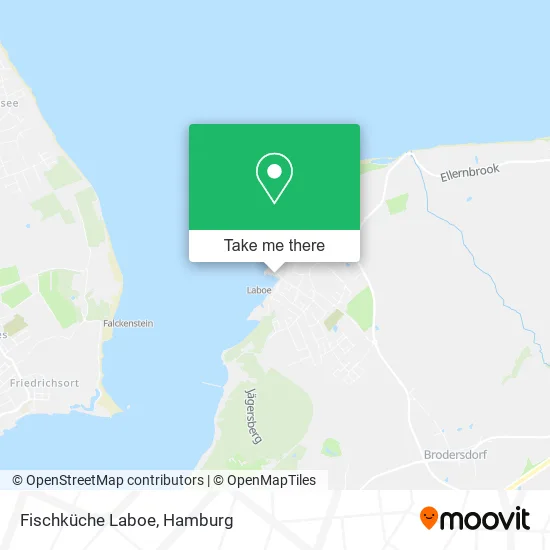 Карта Fischküche Laboe