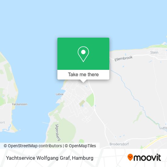 Yachtservice Wolfgang Graf map