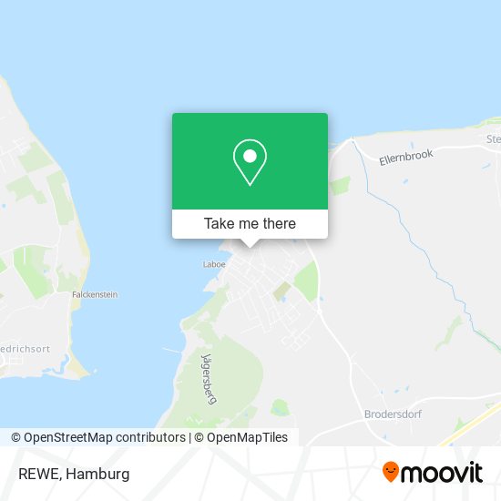 REWE map