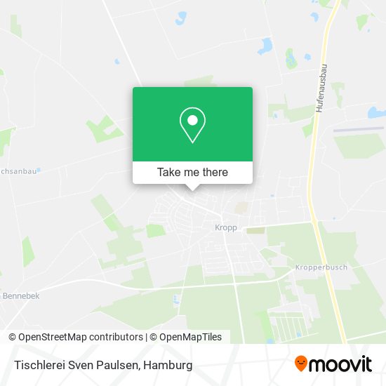 Tischlerei Sven Paulsen map