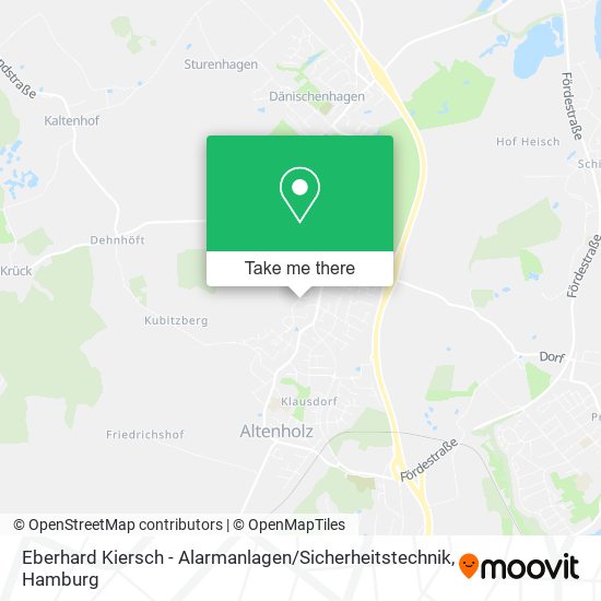 Eberhard Kiersch - Alarmanlagen / Sicherheitstechnik map