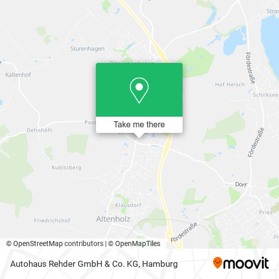 Autohaus Rehder GmbH & Co. KG map