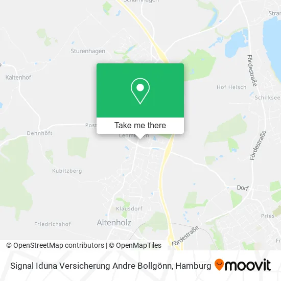 Карта Signal Iduna Versicherung Andre Bollgönn
