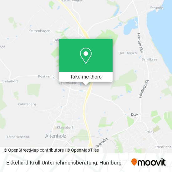 Ekkehard Krull Unternehmensberatung map