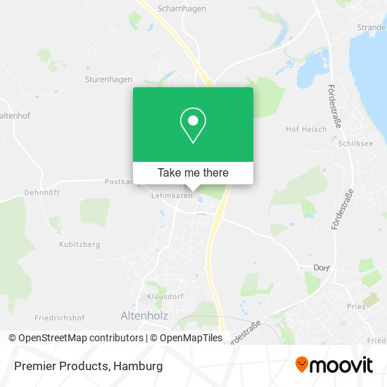Premier Products map