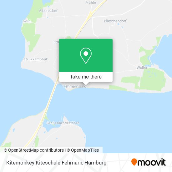 Kitemonkey Kiteschule Fehmarn map
