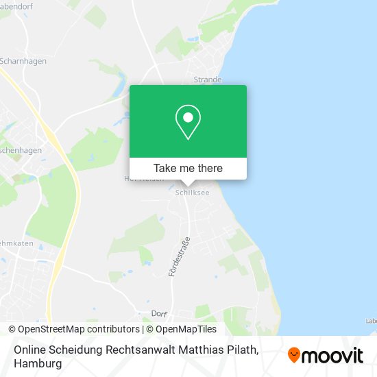 Online Scheidung Rechtsanwalt Matthias Pilath map