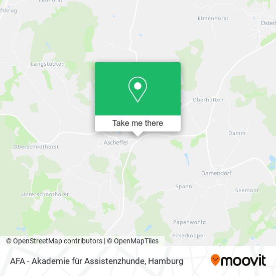 AFA - Akademie für Assistenzhunde map