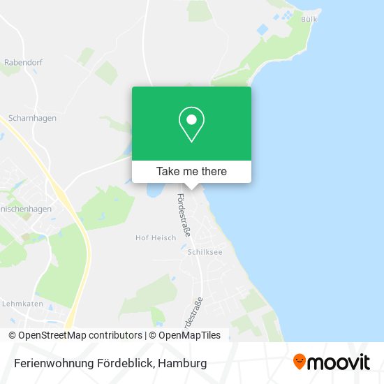 Ferienwohnung Fördeblick map