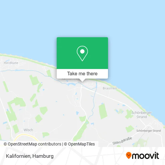 Карта Kalifornien