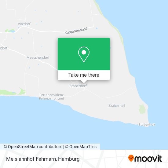 Meislahnhof Fehmarn map
