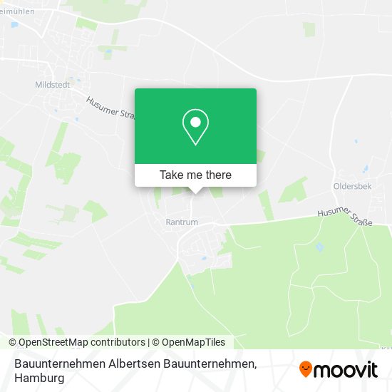 Bauunternehmen Albertsen Bauunternehmen map