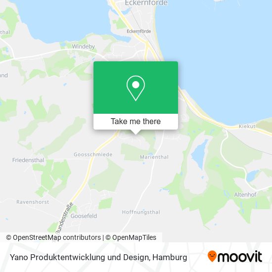 Yano Produktentwicklung und Design map