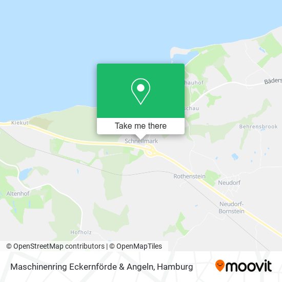 Maschinenring Eckernförde & Angeln map