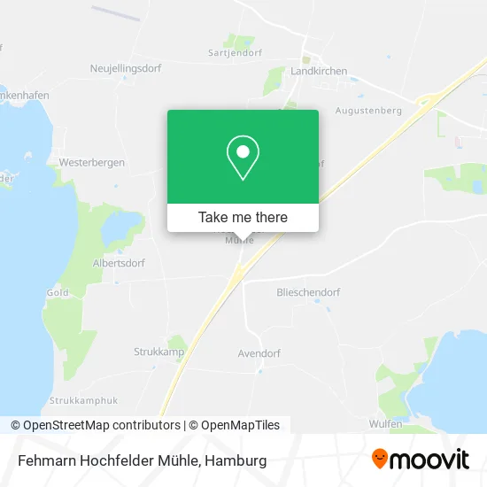 Карта Fehmarn Hochfelder Mühle