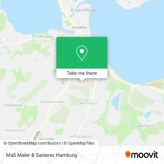 Карта Maß Maler & Sanierer