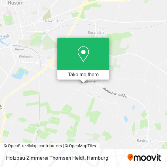 Holzbau-Zimmerei Thomsen Heldt map