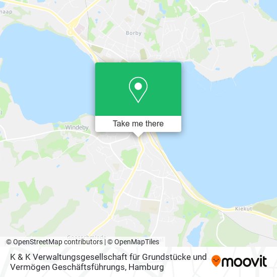 K & K Verwaltungsgesellschaft für Grundstücke und Vermögen Geschäftsführungs map