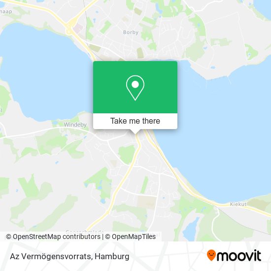 Az Vermögensvorrats map