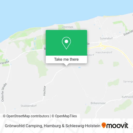 Карта Grönwohld Camping