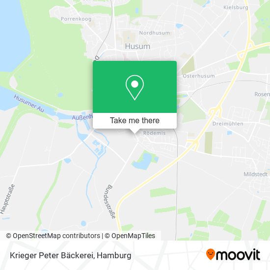 Krieger Peter Bäckerei map