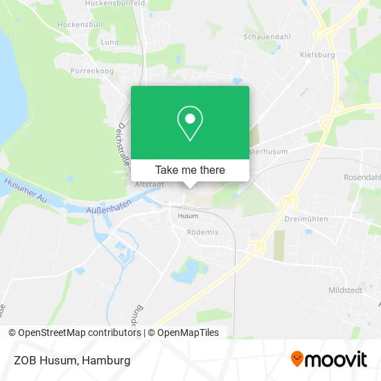 Карта ZOB Husum