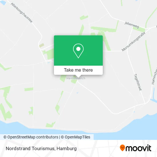 Карта Nordstrand Tourismus
