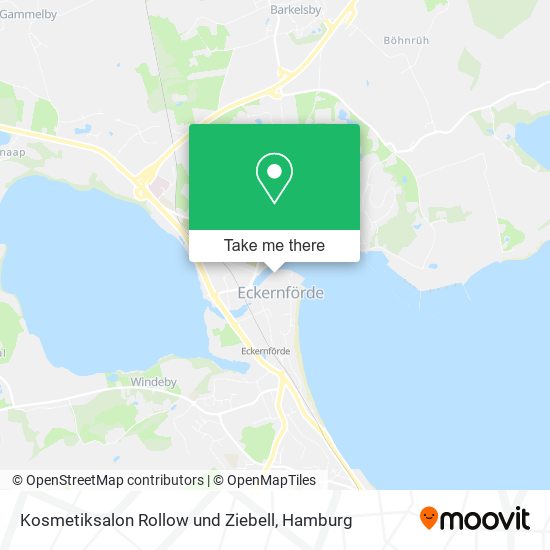Kosmetiksalon Rollow und Ziebell map