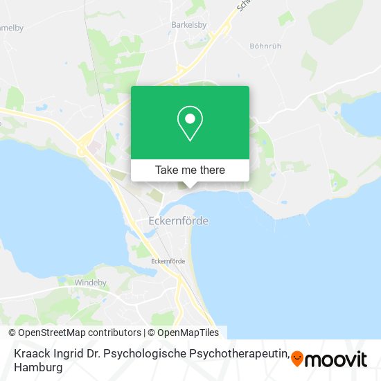 Карта Kraack Ingrid Dr. Psychologische Psychotherapeutin