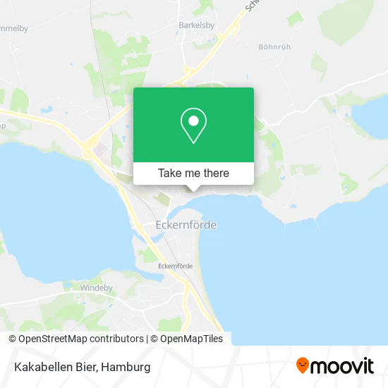 Kakabellen Bier map