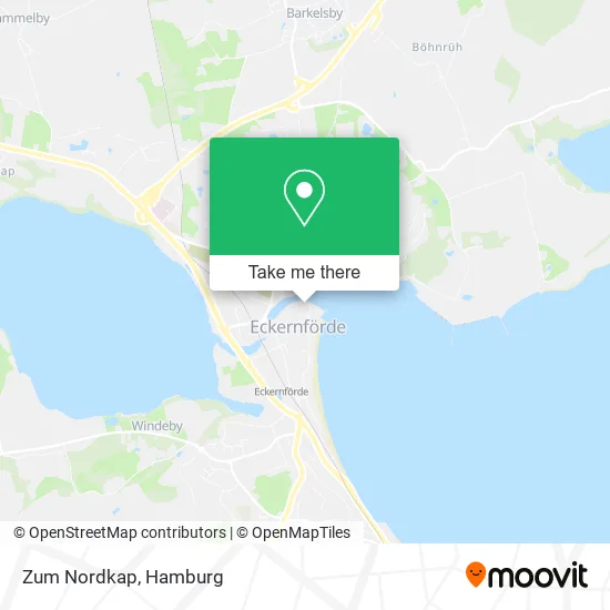 Карта Zum Nordkap
