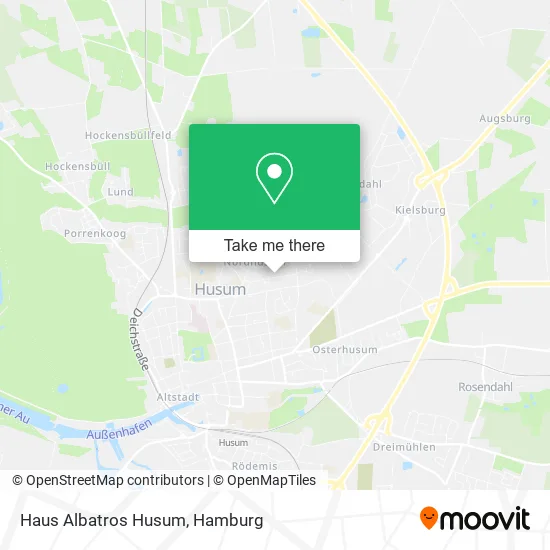 Карта Haus Albatros Husum