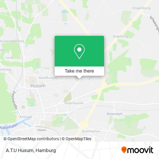 A.T.U Husum map