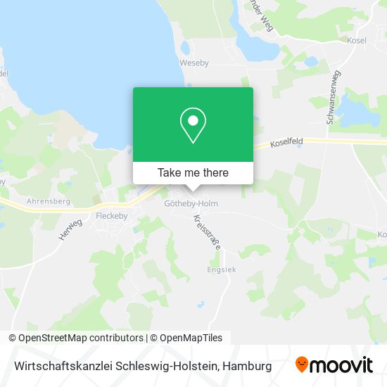 Wirtschaftskanzlei Schleswig-Holstein map