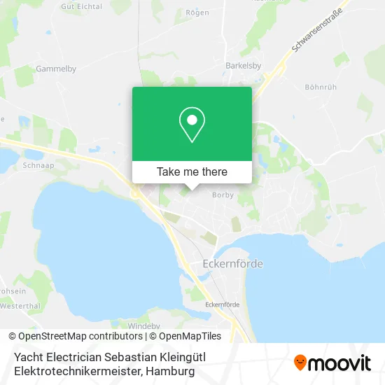 Yacht Electrician Sebastian Kleingütl Elektrotechnikermeister map