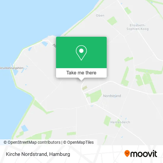 Карта Kirche Nordstrand
