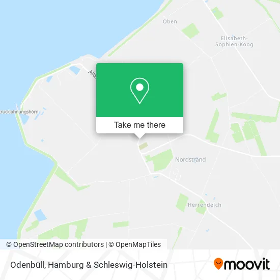 Карта Odenbüll