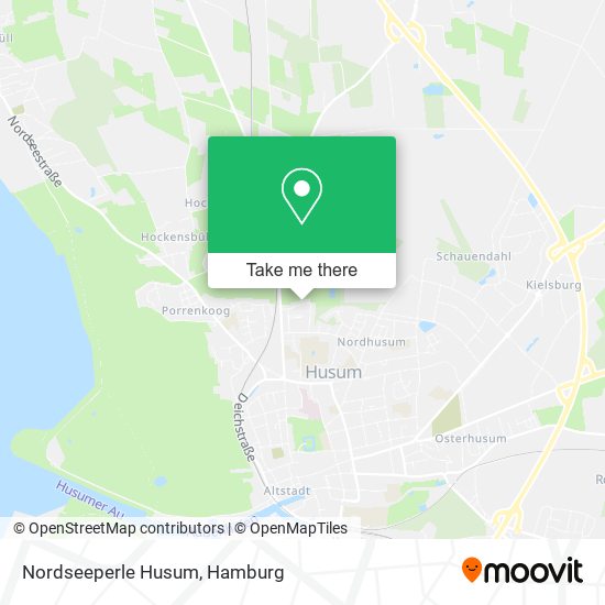 Nordseeperle Husum map