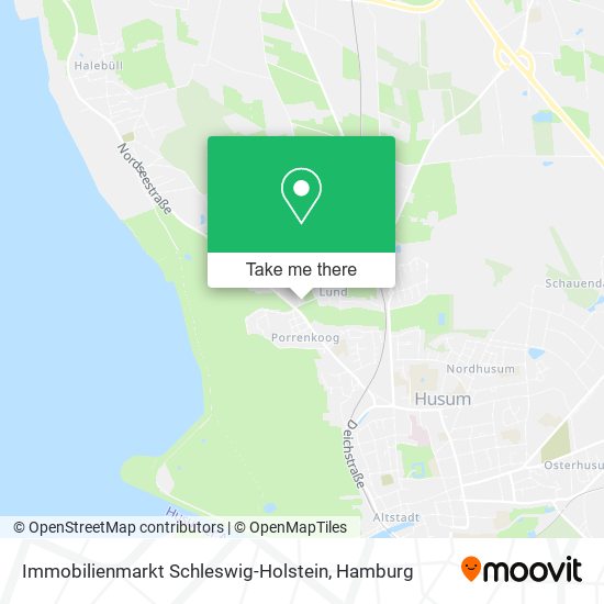 Карта Immobilienmarkt Schleswig-Holstein