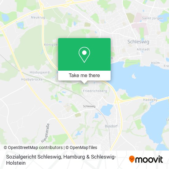 Sozialgericht Schleswig map