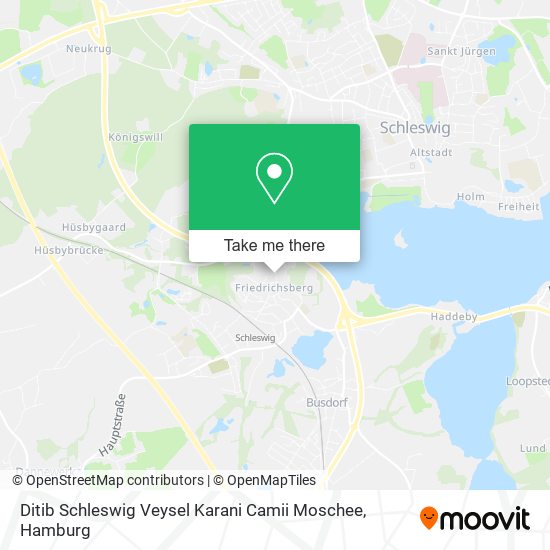 Ditib Schleswig Veysel Karani Camii Moschee map