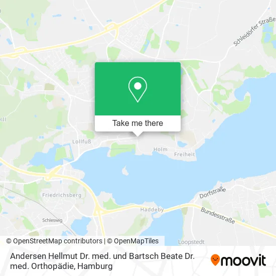 Карта Andersen Hellmut Dr. med. und Bartsch Beate Dr. med. Orthopädie