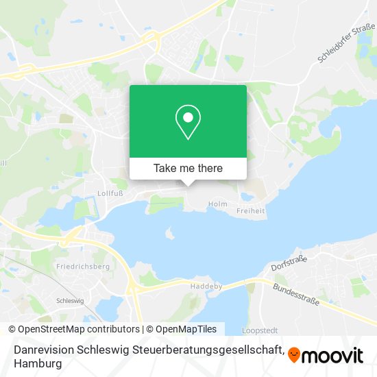 Карта Danrevision Schleswig Steuerberatungsgesellschaft