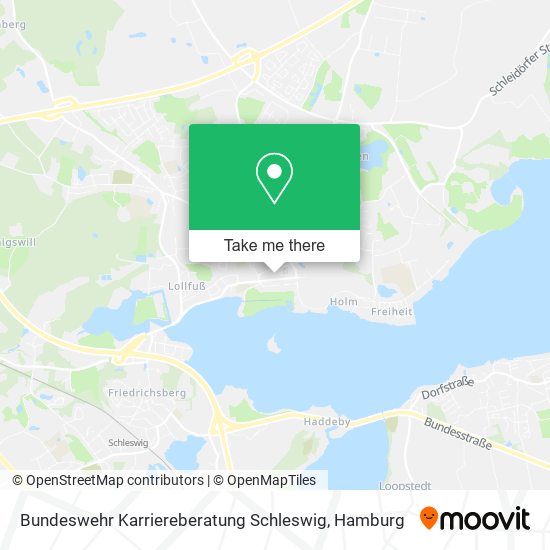 Bundeswehr Karriereberatung Schleswig map